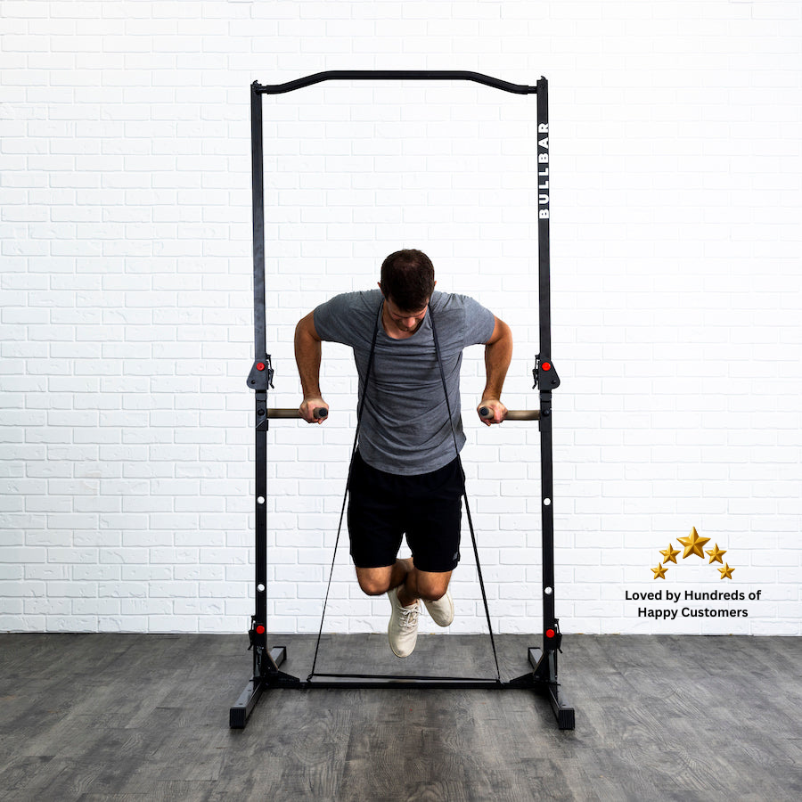 BULLBAR 2.0 - Portable Pull-up Bar and Dip Station