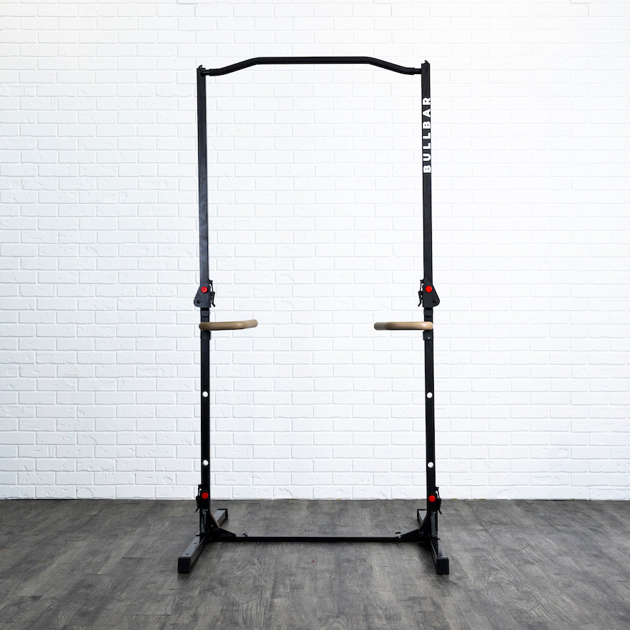 BULLBAR Portable Pull-up Bar and Dip Station