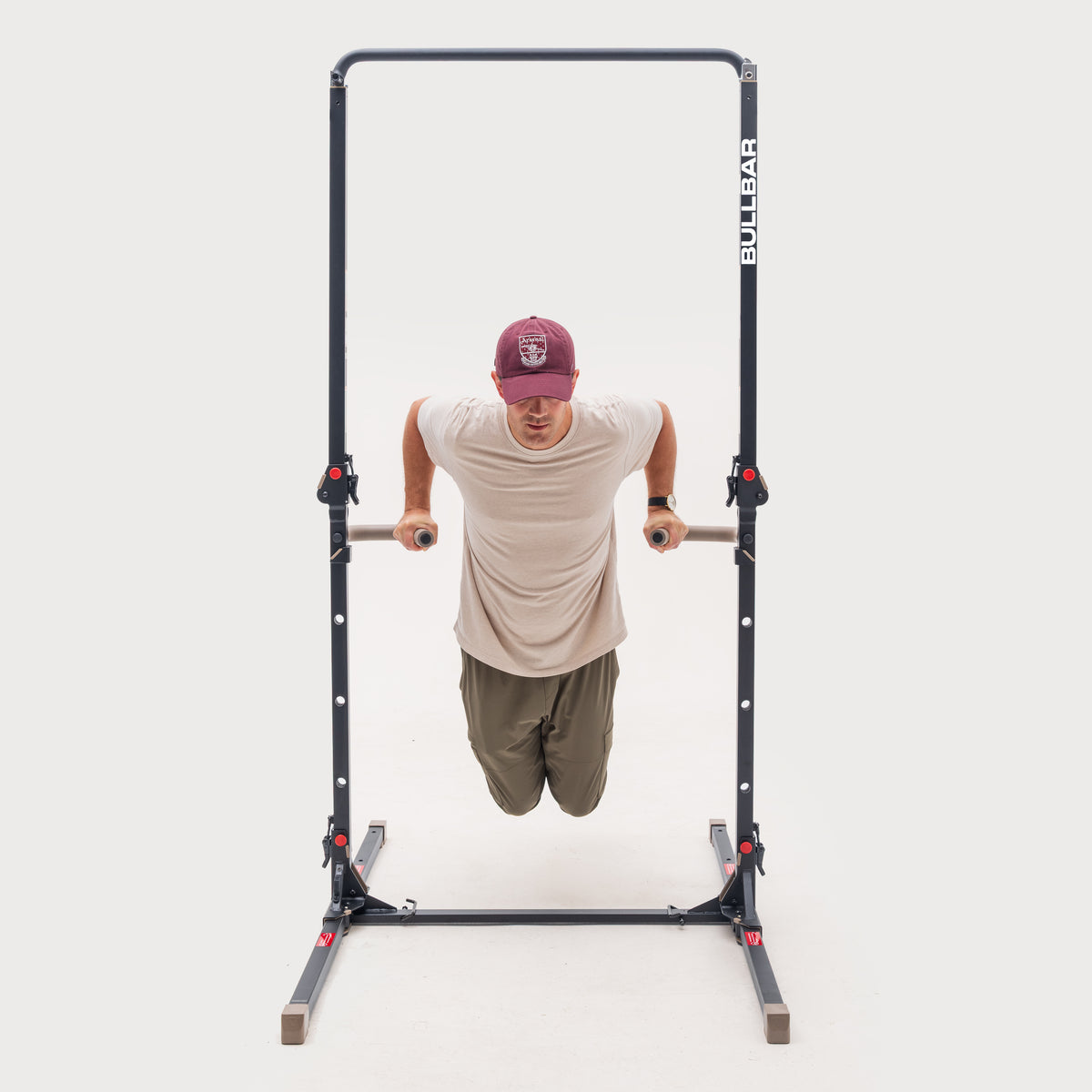 BULLBAR 2.0 — Portable Pull-Up & Dip Station (Fixed Height)