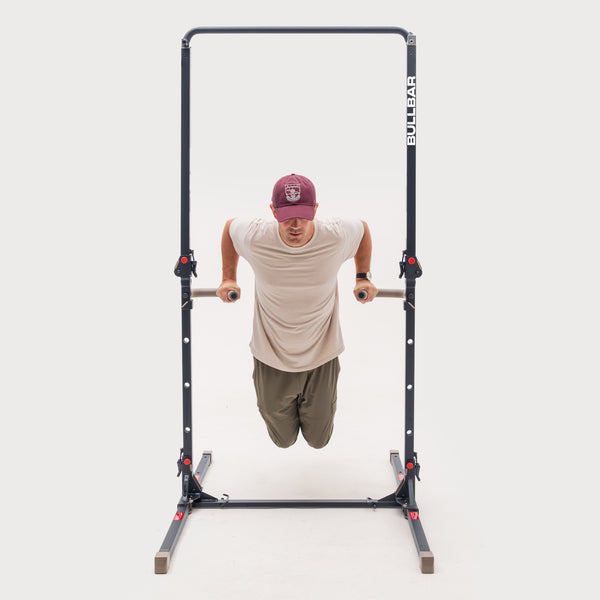BULLBAR 2.0 — Portable Pull-Up & Dip Station (Fixed Height)