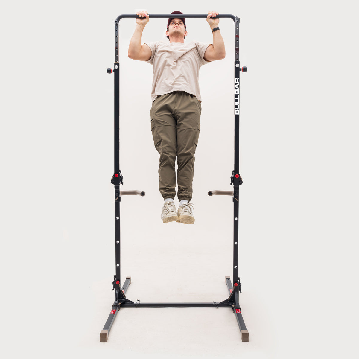BULLBAR 2.0 EXT — Portable Pull-Up & Dip Station (Adjustable Height)