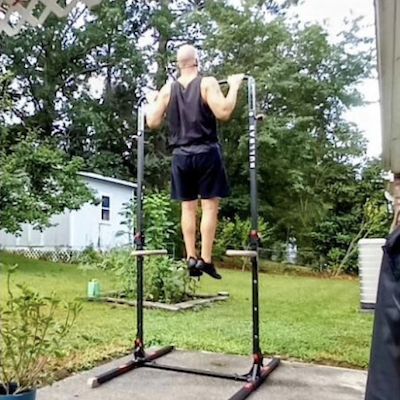 Tim G.’s BULLBAR set up in his home
