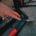 Close-up of the BULLBAR folding mechanism