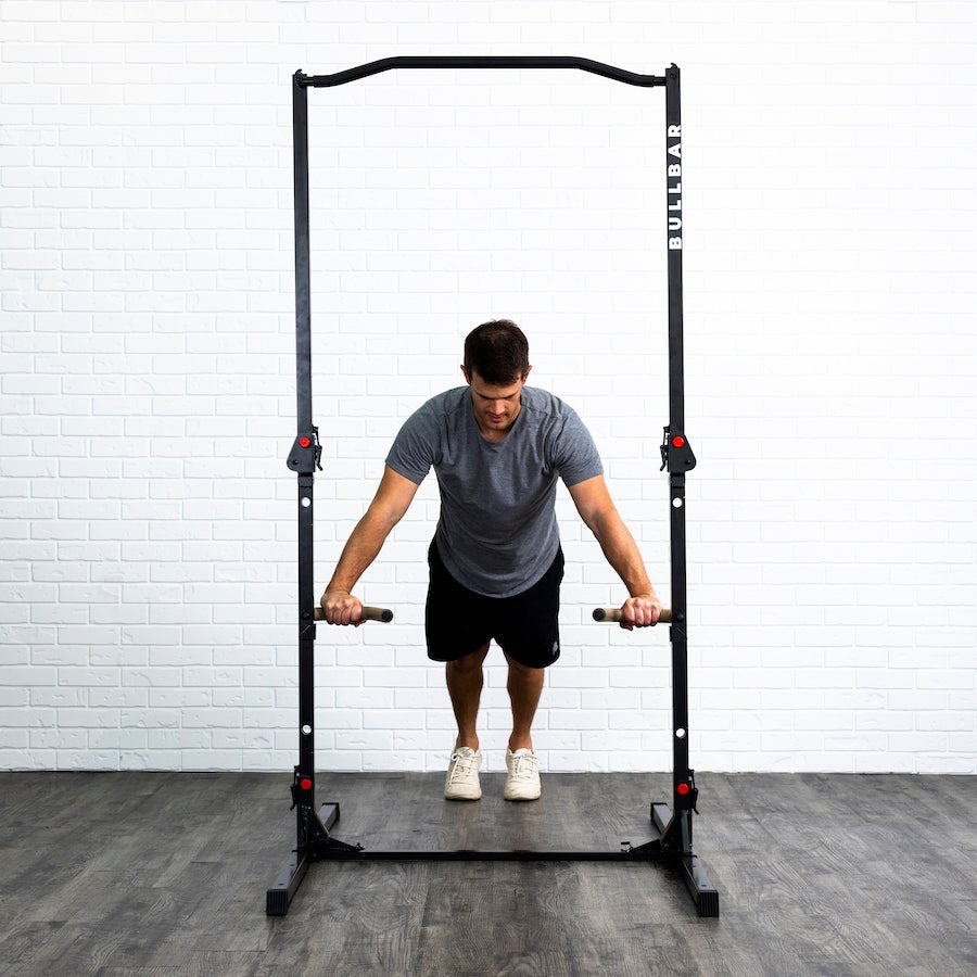 Over The Door Trainer Pull Up Bar Gym Dip Station BULLBAR